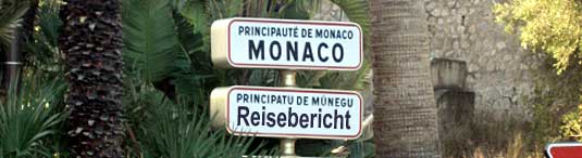 Reisebericht Monaco 2008/2009